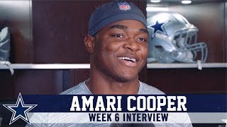 Amari Cooper Reacts to His Insane Spin Move TD | Dallas Cowboys