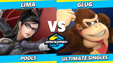 Wavedash 2023 - Lima (Bayonetta) Vs. Glug (Donkey Kong) Smash Ultimate - SSBU