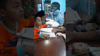 KEGIATAN PENGAJIAN SANTRI TPQ MIFTAHUL HUDA MASJID AL-HIDAYAH JENGGRIK, Ds.Krowe Lembeyan Magetan