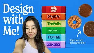 designing logos for your favorite girl scout cookies