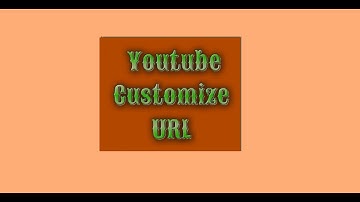 How to edit YouTube Customize URL with 100 subscribers. #uniqueURL
