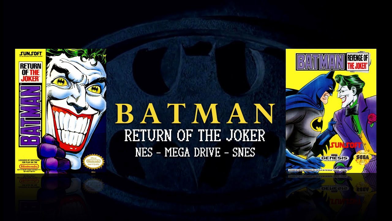 Batman Return of the Joker | NES, MD & SNES | Comparison - Triple Longplay  - YouTube