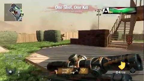 No Scope Sniper Triple [Black Ops]