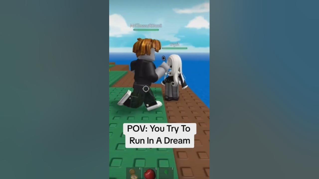 Pov:you try run from a dream #bacon #funny #reletable #shorts        creds robloxrating61