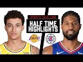 Lakers vs Clippers HIGHLIGHTS Halftime | NBA May 6