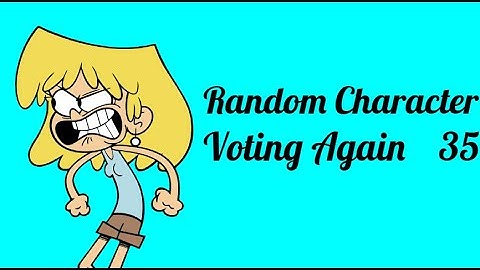 Random Character Voting Again 35