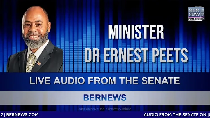 Audio |  Minister Ernest Peets In Senate MTA, July...
