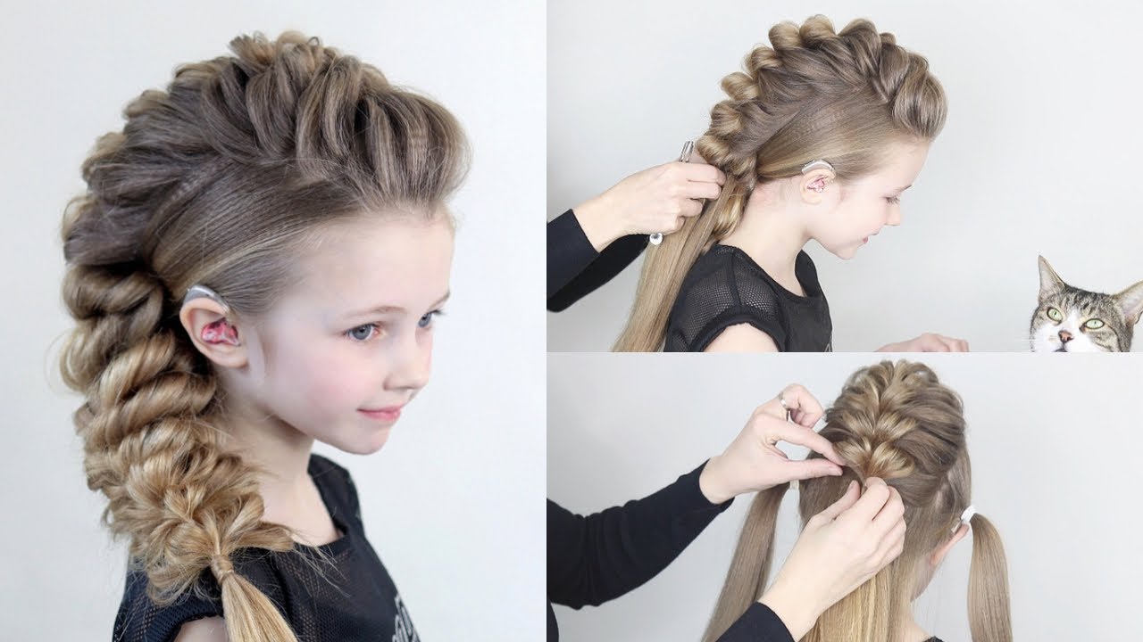 Easy viking hairstyle ⚔️🖤 | viking hairstyles | TikTok