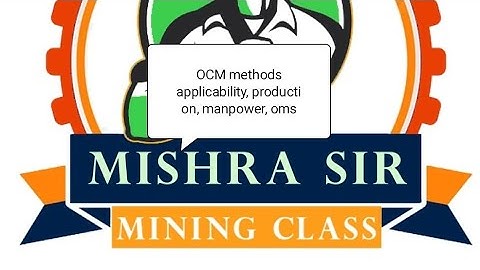 #OPEN CAST MINING METHOD#dgms #gate#applicability#production#oms#hemm