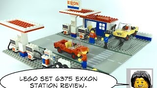 1980 Vintage Lego 6375 Exxon Gas Station Review Youtube 1980 Vintage Lego 6375 Exxon Gas Station Review Youtube