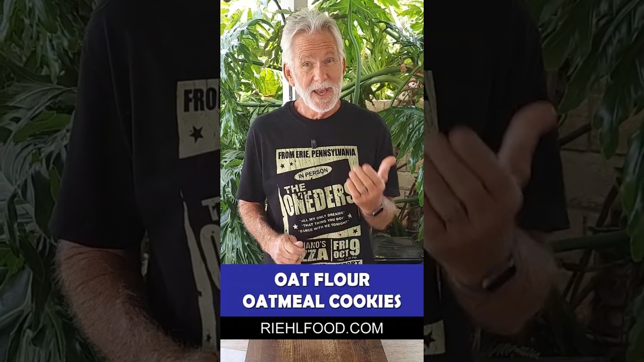 Oat Flour Oatmeal Cookies  #oats # oatflour #cookies #glutenfree