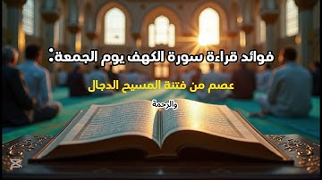 فوائد قراءة سورة الكهف يوم الجمعة و وقت قراءة سورة الكهف - عصم من فتنة المسيح الدجال
