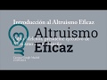 Introducción al Altruismo Eficaz (AE) - Pablo Melchor