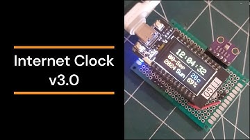 Internet Clock 3.0 - Adding Environmental sensor