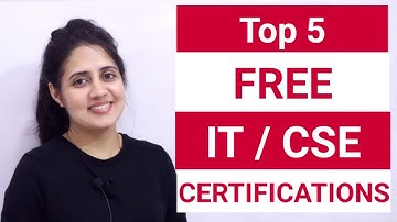 Top 5 Free IT Certification Courses For 2022 | Free Online Certification Courses | Skills For 2022