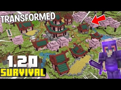 I Transformed A Village In Minecraft 1.20 | Ep-3 - YouTube