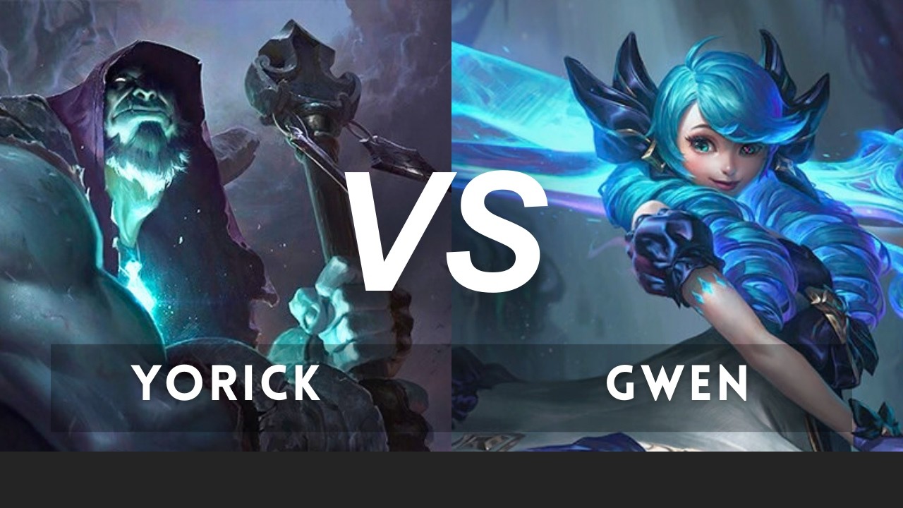 CRAZY FIRST TWO KILLS | Yorick VS Gwen