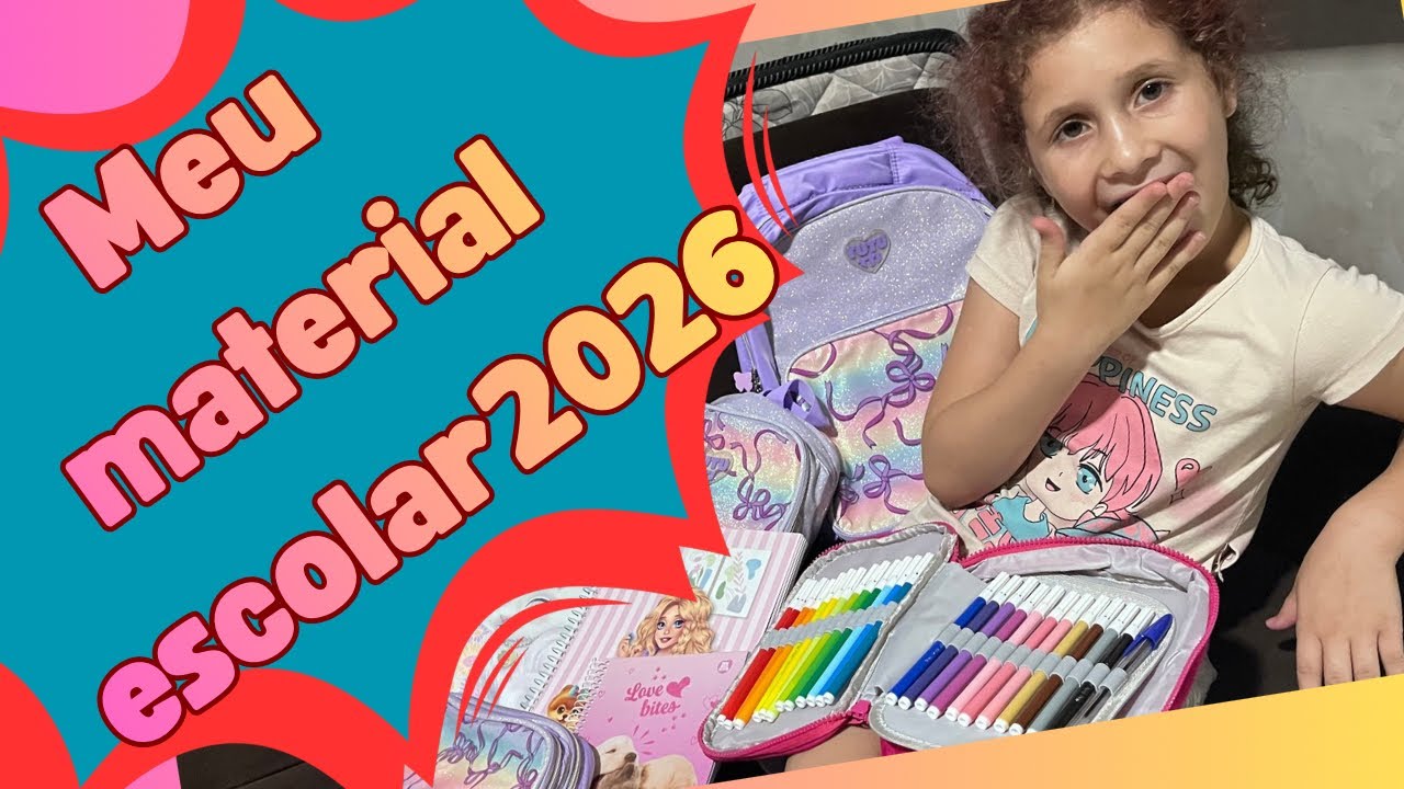 VEM VER MEU MATERIAL 2026 COMIGO 🫶🏽🍿👏🏽