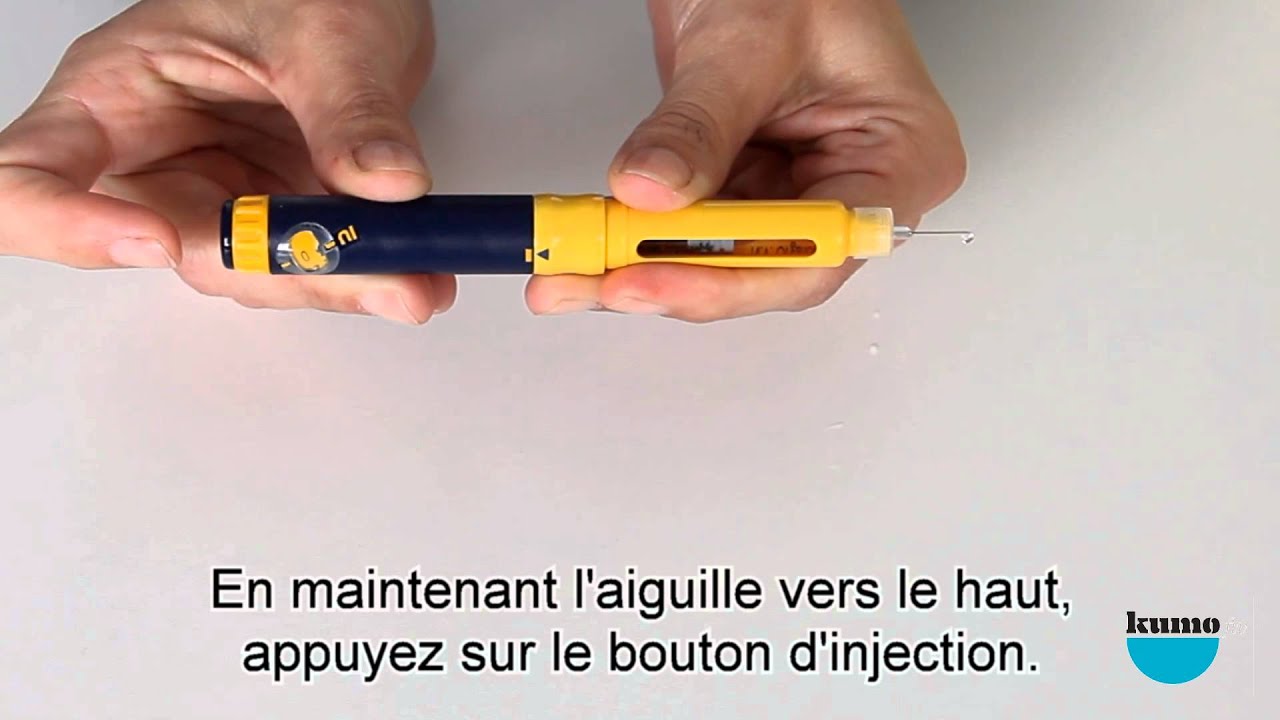 Puregon Injection Position Instructions pour l'auto-administration de PUREGON PEN Kumo help - YouTube