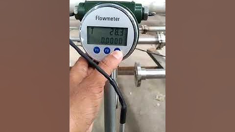 Vortex mass flow meter for liquid, gas and steam