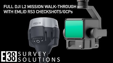 Full DJI L2 Mission Walk-through with Emlid Reach RS3 Checkshots / GCPs