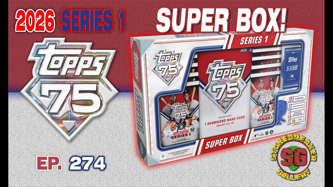 First Look: 2026 Topps Series 1 Super Boxes: Looking for the Rare Funko Cards!