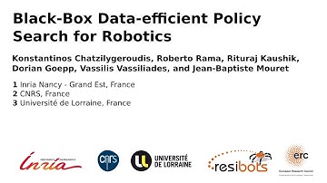 Black-box Data-efficient Policy Search for Robotics (Black-DROPS)