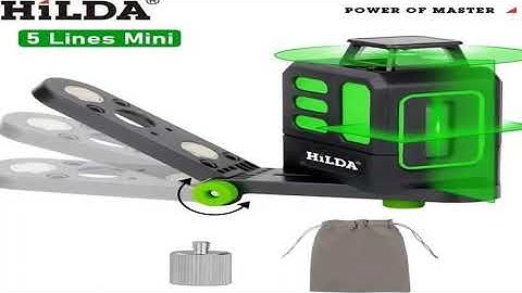HILDA Laser Level 2 lines/5 Lines 360 Automatic Leveling Level Constru