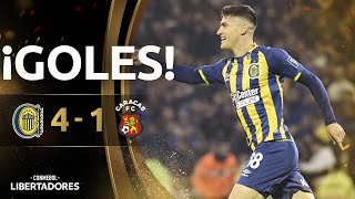 GOLES | ROSARIO CENTRAL vs. CARACAS | FASE DE GRUPOS | CONMEBOL LIBERTADORES 2024