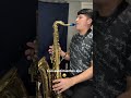 Tenor Sax con sentimientos apa🥹 #saxophone #shorts