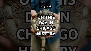 July 9th — Chicago Had a Real Alligator Living in its Humboldt Park Lagoon in 2019