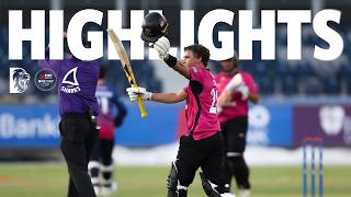 Durham vs Sussex Sharks | Metro Bank One Day Cup | Highlights