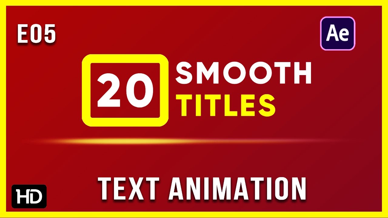 Text Animation Episode 05 - After Effects Tutorial - Urdu / Hindi - YouTube