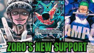 OP16 Gives Zoro NEW Tools - Kuina & Law Restand Build | Gameplay