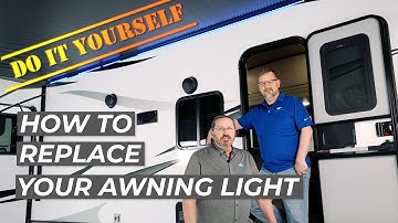 How to replace RV LED Awning Light Strip-Do-It-Yourself