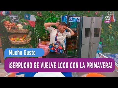 Serrucho se vuelve loco con la primavera - Mucho Gusto 2016