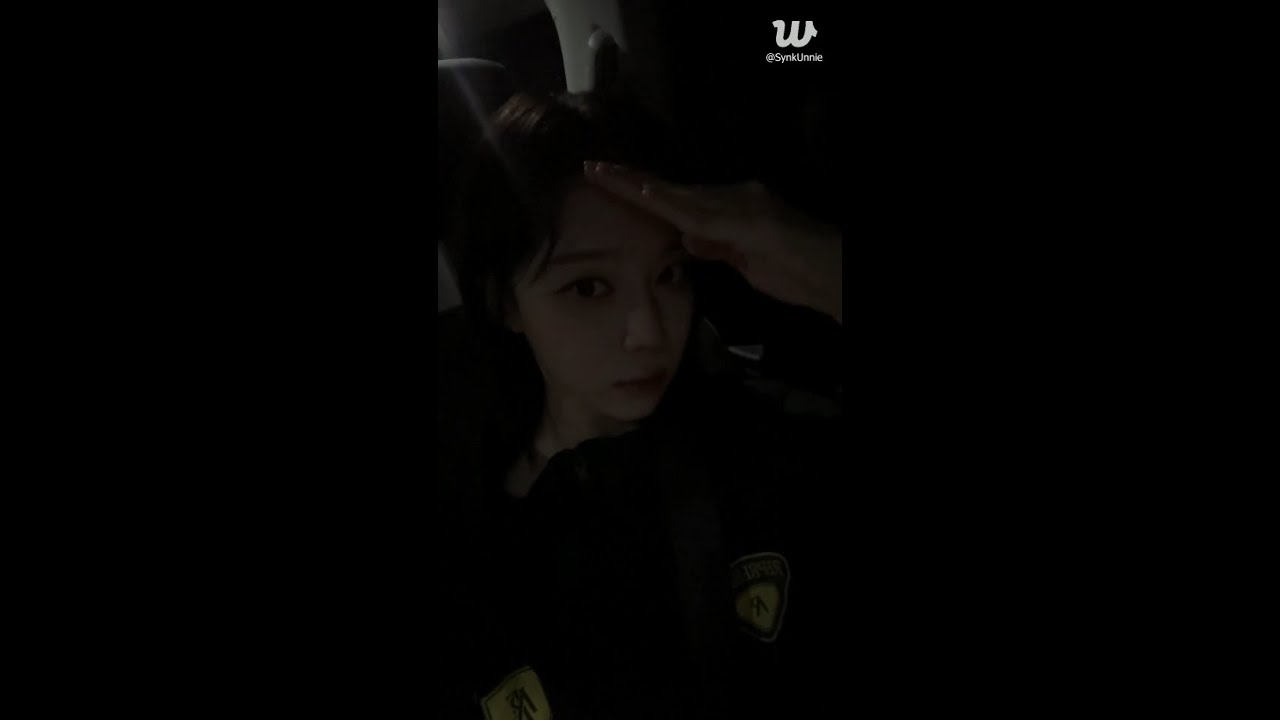 ENG SUBS] 250726 aespa Winter Weverse Live - Getting Off Work