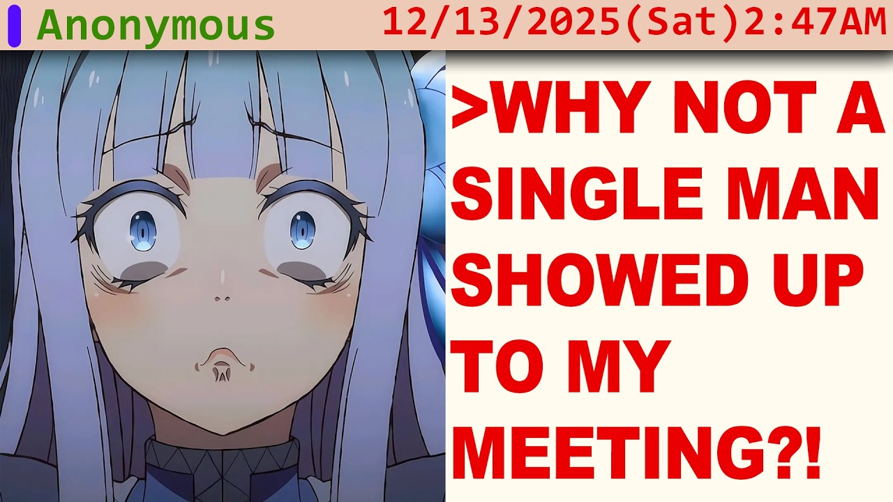 “Men Can’t Decline Women’s Meetings!” - Feminist SEO Panics as Men Skip All Meetings in Silence