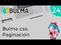 curso bulma css - 24 Paginación