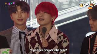 [INDO SUB] 181201 2018 MMA Global Artist - BTS