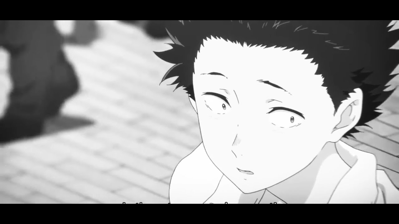 A Silent Voice Ending in Monochrome - YouTube