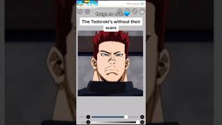 Todoroki's without scars #shoutotodoroki #endeavor #dabitodoroki #touyatodoroki #dabi #mha #short