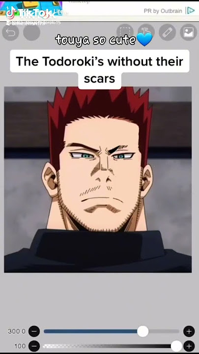 Todoroki's without scars #shoutotodoroki #endeavor #dabitodoroki #touyatodoroki #dabi #mha #short