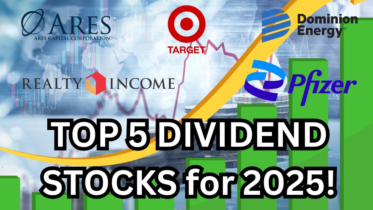 🔥 TOP 5 Dividend Stocks for PASSIVE INCOME in 2025! 🔥 - YouTube