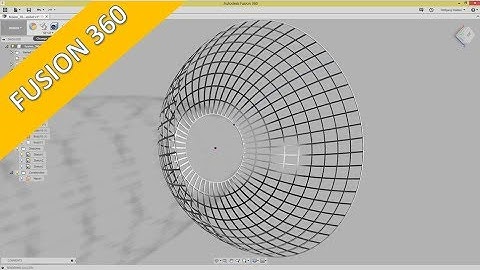 Plastic basket - simple solution - Autodesk Fusion 360 Training - Part Design