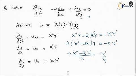 Mastering PDE:Step-by-Step Guide To Method Of Separation Of Variables | GATE Engineering Mathematics