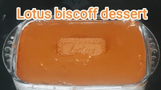 Lotus biscoff layers|Lotus cheese delight|5 ingredients dessert in 5 minutes by taste in hand||
