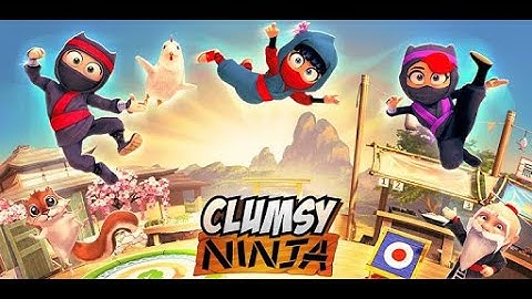 Clumsy Ninja Android Gameplay Walkthrough (iOS, Android)