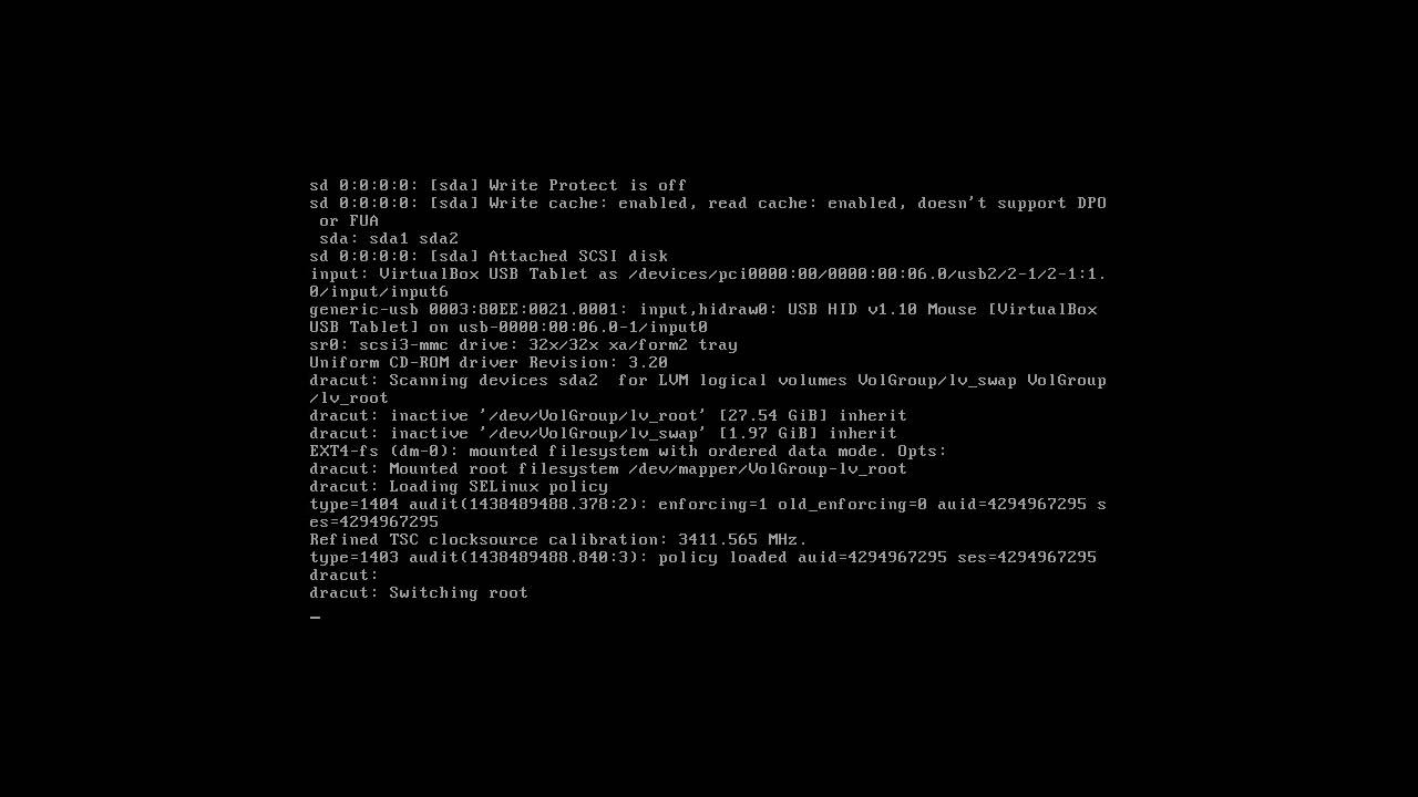 centos 6  Update New  02 reset root password on centos 6