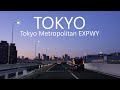 Tokyo Met. EXPWY Night Drive 4K | Funaboribashi - Rainbow Bridge - Ikebukuro - Harumi